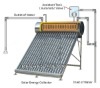 Copper Coils Pressurized Solar Water Heaters