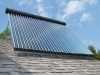 Copper Heat pipe Solar Collector harmonize with the building perfectly