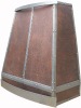 Copper Range Hoods/Wall Mounted/Hand Hammered/Stainless Steel & Copper Mixed Kitchen Hood-B270278