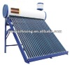 Copper coil heat exchange solar water heater
