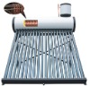 Copper coil pre-heated preesure solar water heater
