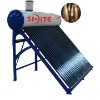 Copper coil solar water heater