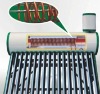 Copper coiler heat exchanger solar water heater
