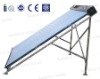 Copper heat pipe solar collector with EN-12975