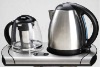 Corded electric kettle stainless steel