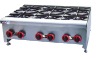Counter Top Gas range with 6-burner GH-6