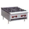 Counter top 4-head gas pot stove