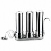 Countertop Water Filter with 3 Stages Stainless Steel Housing