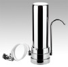 Countertop Water Filter with Stainless Steel Housing and Flow Rate of 200L/h