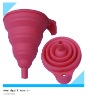 Culinary utensils silicone collapsible funnel