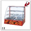 Curved Glass Warming Showcase