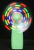 Cute Mini Hand Fan With Colorful Lights