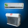 DC inverter split wall vacuum tube solar air conditioner