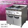 DFGF-785-2 2-tank fryer (2 basket)with cabinet
