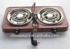 DOUBLE COOKING PLATE COFFEE HOT PLATE TRAVEL COOKER 2000w