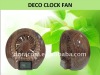 Deco Clock Fan