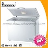 Deep Freezer with Lamp/Lock/Glass Door/Outside Condensor /Fan from 100~500L with CE SONCAP