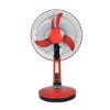 Delicate promotional travel rechargeable emergency standing fan with emergency lamp with fan