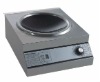 Desktop embedded concave induction cooker