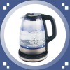 Digital toughened glass electric kettle