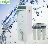 Double armoured glass doors 5 Stage filter RO water dispenser with ABS top