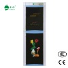 Double door warm and hot water dispenser with Ozone sterilization cabinet