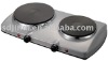 Double electric hotplate