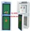 Double glass door Warm and hot Floor standing water dispenser