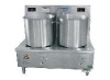 Double head Electromagnetic low soup cooker