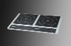 Double induction cooker,induction wok cooker