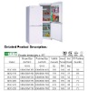 Double top-open door series(BCD-168 BCD-178 BCD-188 BCD-200 BCD-210 BCD-220)