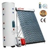 EN 12975 Hot Sale split pressurized solar water heater