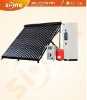 EN12975 Split Pressurized solar water heater system with 2 Copper Coils
