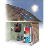 EN12975 split solar hot water heater