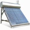 EN12976 copper coil solar water heater