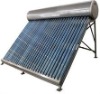EN12976 integrated copper coil solar water heater