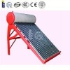EN12976 pressurized heat pipe solar energy water heater