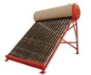 EN12976 vacuum tube copper coil solar water heater