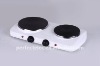 ES-201 Hot plate (double burner,cast iron top plate,GS/CE,RoHS,CB,UL,ETL approval)