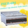 Electric 4-pan bain marie, counter top equipment,( pasta cooker)