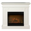 Electric Fireplace with Mantel