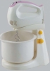 Electric Hand Mixer With Rotary Bowl