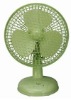Electric Plactic desk/table fan 6 inch green China