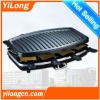 Electric Raclette Grill /table grill /mini contact grill for 8 persons