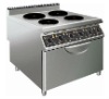 Electric Range With 4-Burner & Oven(round)