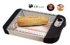 Electric flat toaster with 6 level browning time control & buzzer warning