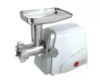 Electric meat grinder with 3 cutting plates
