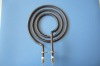 Electric oven heating element, coil air heater