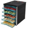 Eletric food dehydrator with adjustable temperature and fan