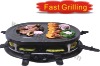 Europe grill with steel plate (XJ-3K076AO)